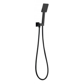 BL923 Matte black Shower on bracket
